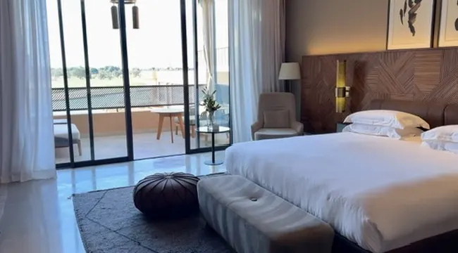Park King Suite Bed and Balcony