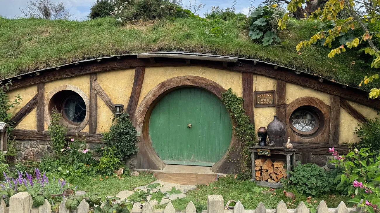 Bag End, the home of Bilbo and Frodo Baggins.