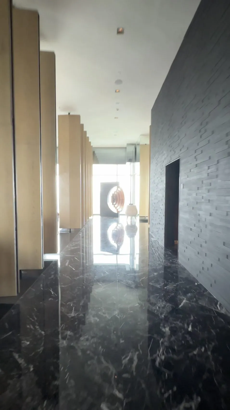 Even the hallways look great.